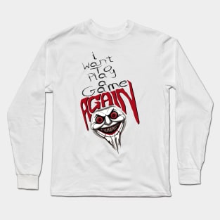 SAW X ( saw 10 ) I Want To Play A Game movie billy puppet Long Sleeve T-Shirt